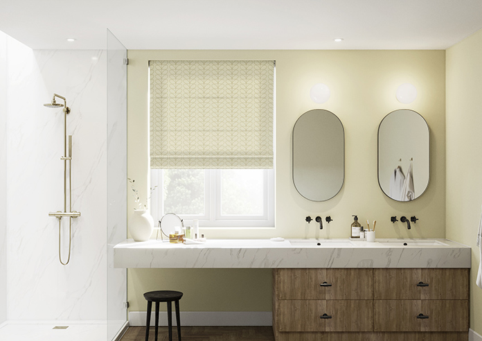 Orla Kiely Linear Stem, Natural - Roman Blind - Image 3